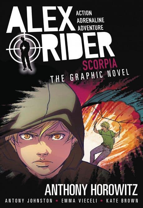Cover Art for ALEX RIDER SCORPIA GN