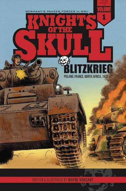 Cover Art for KNIGHTS OF THE SKULL GN VOL 01 BLITZKRIEG POLAND FRANCE NORT