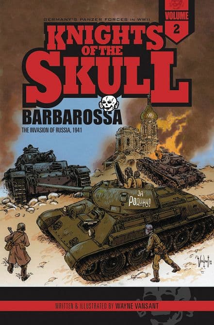Cover Art for KNIGHTS OF THE SKULL GN VOL 02 BARBAROSSA INVASION OF RUSSIA