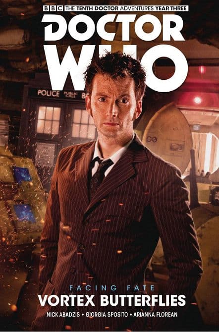 Cover Art for DOCTOR WHO 10TH FACING FATE HC VOL 02 VORTEX BUTTERFLIES