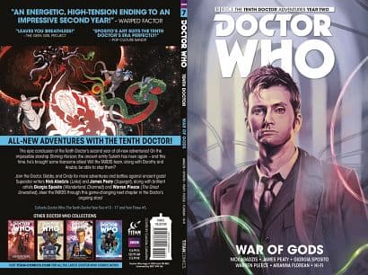 Cover Art for DOCTOR WHO 10TH TP VOL 07 WAR OF GODS