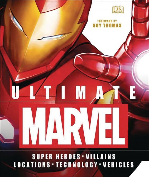 Cover Art for ULTIMATE MARVEL HEROES VILLAINS LOCATIONS TECH VEHICLES HC