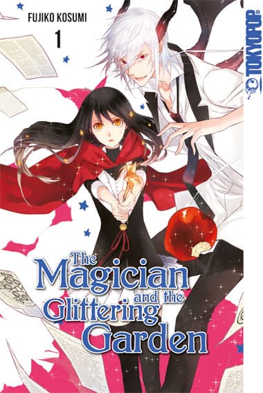 Cover Art for THE MAGICIAN AND THE GLITTERING GARDEN