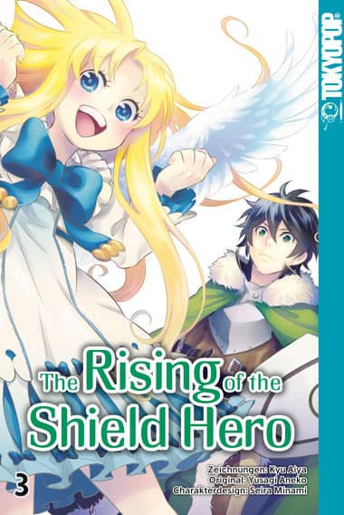 Cover Art for THE RISING OF THE SHIELD HERO