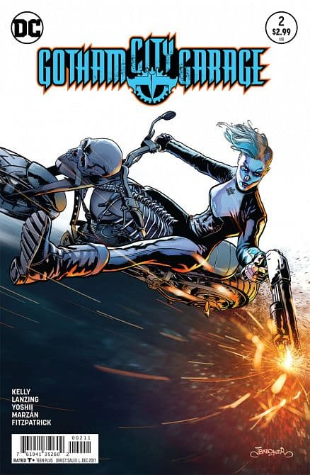 Cover Art for GOTHAM CITY GARAGE