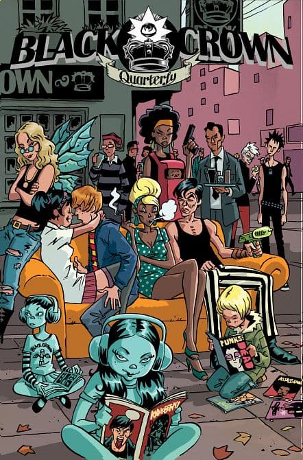 Cover Art for BLACK CROWN QUARTERLY