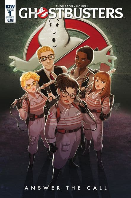 Cover Art for GHOSTBUSTERS ANSWER THE CALL