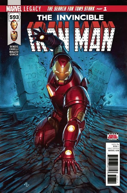 Cover Art for INVINCIBLE IRON MAN ( 2016-2018 )