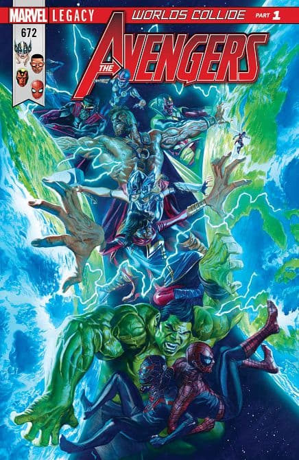 Cover Art for AVENGERS ( 2015-2018 )