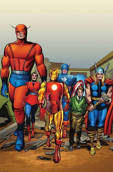 Cover Art for AVENGERS ( 2015-2018 )