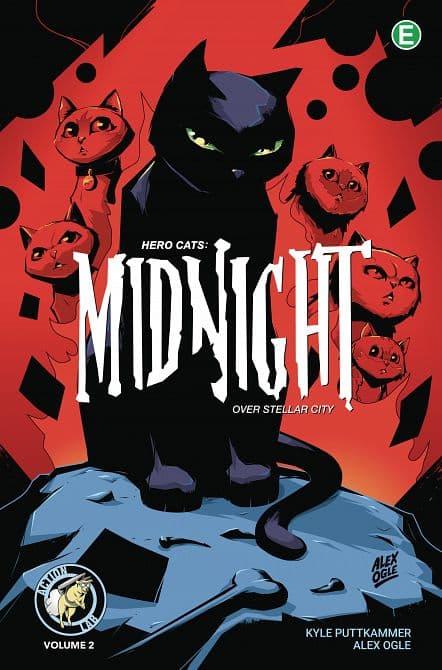 Cover Art for HERO CATS MIDNIGHT OVER STELLAR CITY TP VOL 02