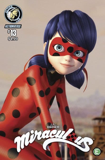 Cover Art for MIRACULOUS TALES OF LADYBUG AND CAT NOIR LUCKY CHARM TP