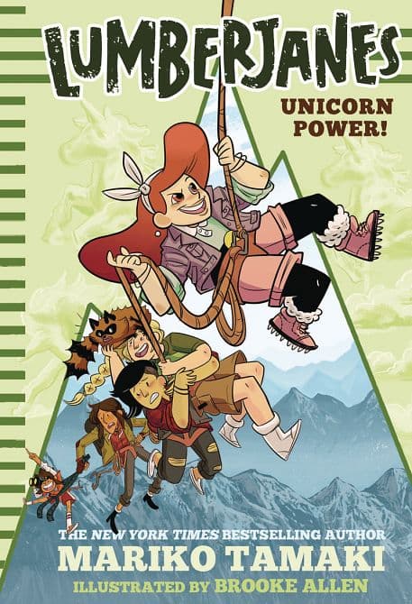 Cover Art for LUMBERJANES ILLUS HC NOVEL VOL 01 UNICORN POWER