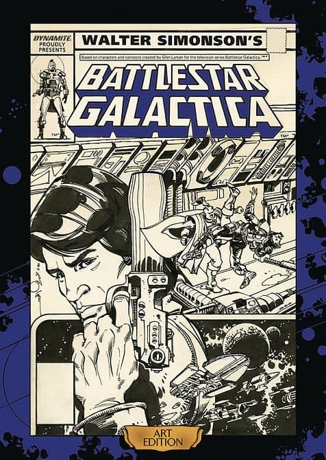 Cover Art for WALTER SIMONSON BATTLESTAR GALACTICA ART ED HC