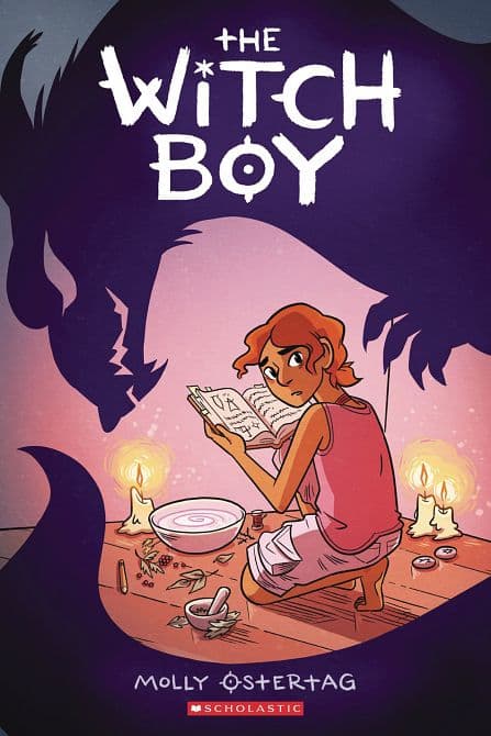 Cover Art for WITCH BOY HC GN