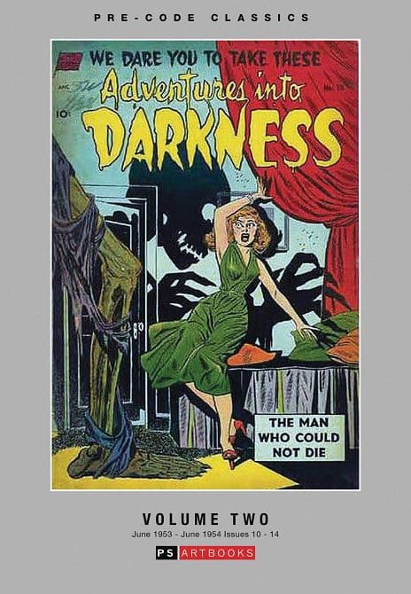 Cover Art for PRE CODE CLASSICS ADVENTURES INTO DARKNESS HC VOL 02