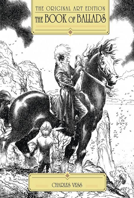 Cover Art for BOOK OF BALLADS ORIGINAL ART SIGNED ED HC
