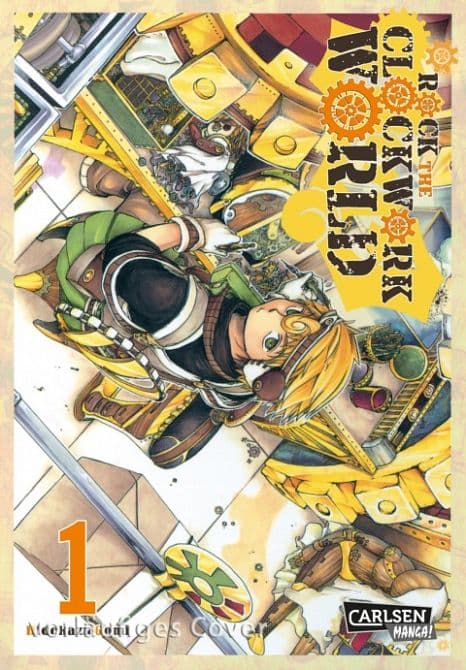 Cover Art for ROCK-THE CLOCKWORK WORLD
