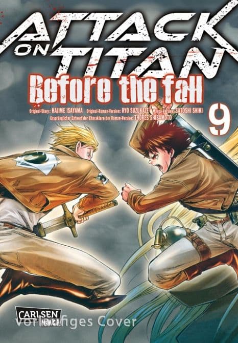 Cover Art for ATTACK ON TITAN-BEFORE THE FALL