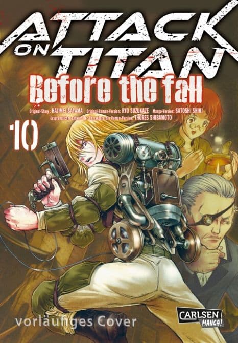 Cover Art for ATTACK ON TITAN-BEFORE THE FALL
