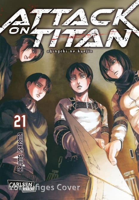 Cover Art for ATTACK ON TITAN