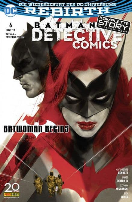 Cover Art for BATMAN-DETECTIVE COMICS ( REBIRTH )