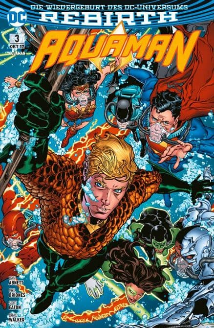 Cover Art for AQUAMAN ( REBIRTH )