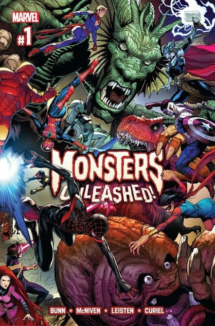 Cover Art for MONSTERS UNLEASHED-DIE MONSTER SIND LOS