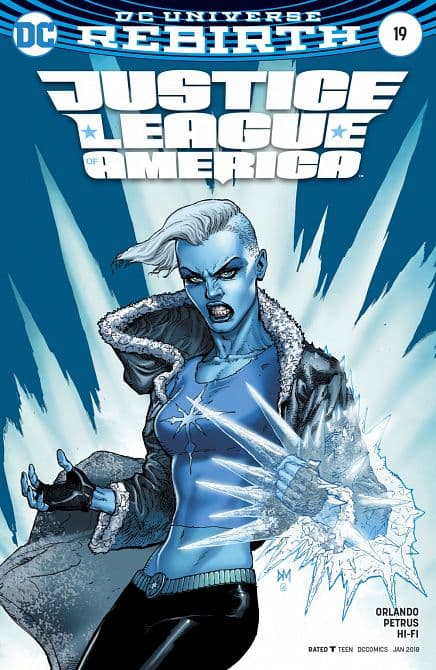 Cover Art for JUSTICE LEAGUE OF AMERICA