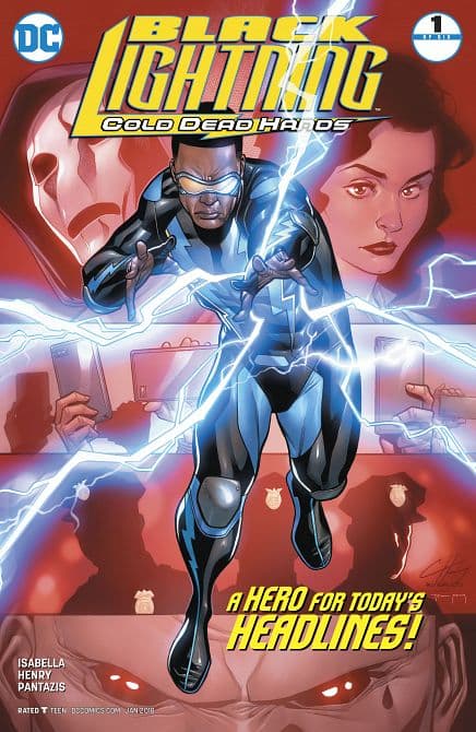 Cover Art for BLACK LIGHTNING COLD DEAD HANDS
