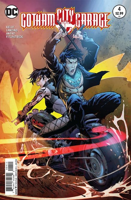 Cover Art for GOTHAM CITY GARAGE