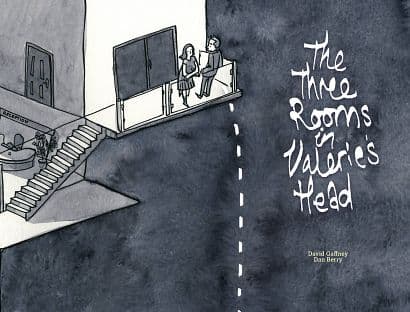 Cover Art for THREE ROOMS IN VALERIES HEAD HC