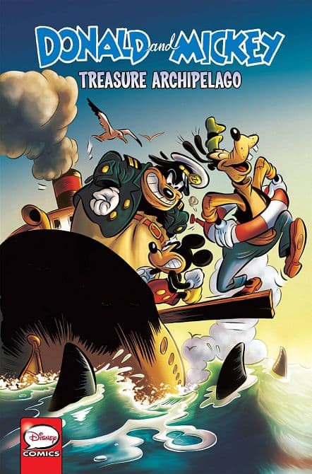 Cover Art for DONALD & MICKEY TREASURE ARCHIPELAGO CVR A SCHROEDER & JIPPE