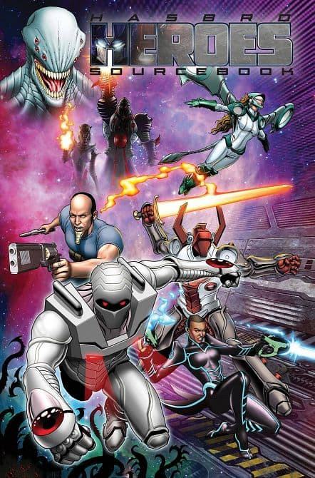Cover Art for HASBRO HEROES SOURCEBOOK TP