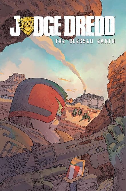 Cover Art for JUDGE DREDD BLESSED EARTH TP VOL 01