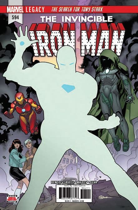 Cover Art for INVINCIBLE IRON MAN ( 2016-2018 )