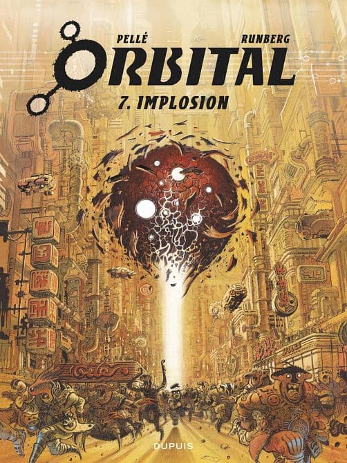 Cover Art for ORBITAL GN VOL 07 IMPLOSION