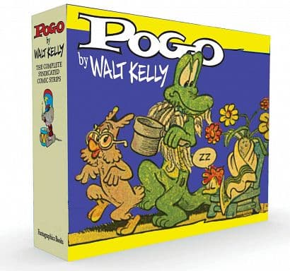 Cover Art for POGO COMP SYNDICATED STRIPS HC BOX SET VOL 3 & 4