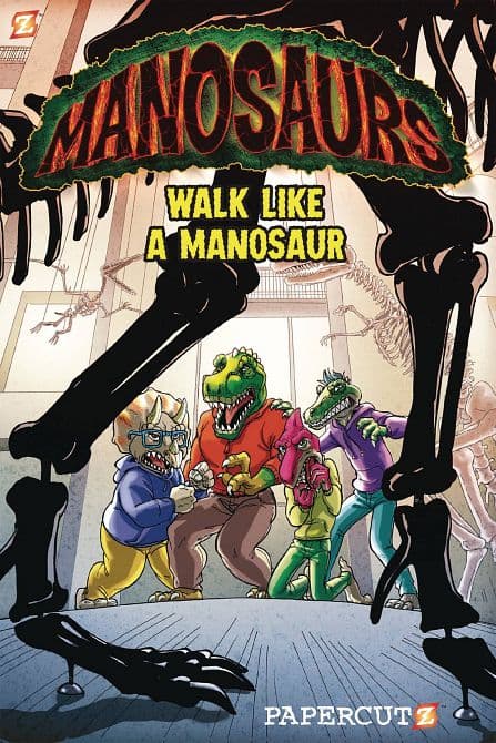 Cover Art for MANOSAURS GN VOL 01
