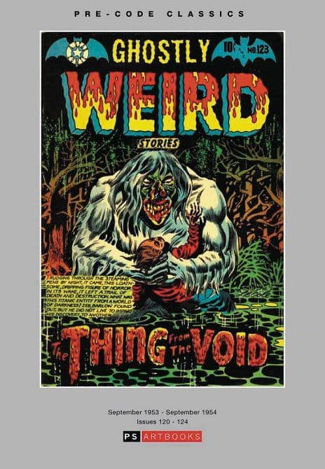 Cover Art for PRE CODE CLASSICS GHOSTLY WEIRD STORIES HC VOL 01