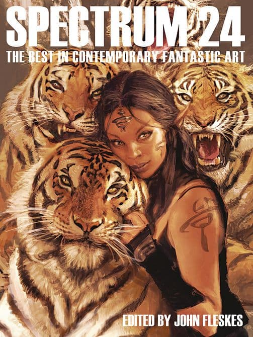 Cover Art for SPECTRUM ART BOOK SC VOL 24