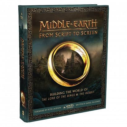 Cover Art for MIDDLE-EARTH FROM SCRIPT TO SCREEN HC