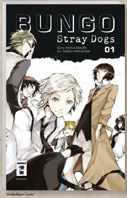 Cover Art for BUNGO STRAY DOGS