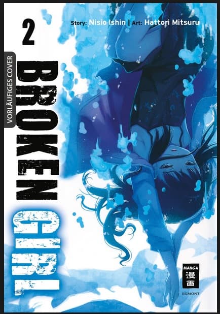 Cover Art for BROKEN GIRL