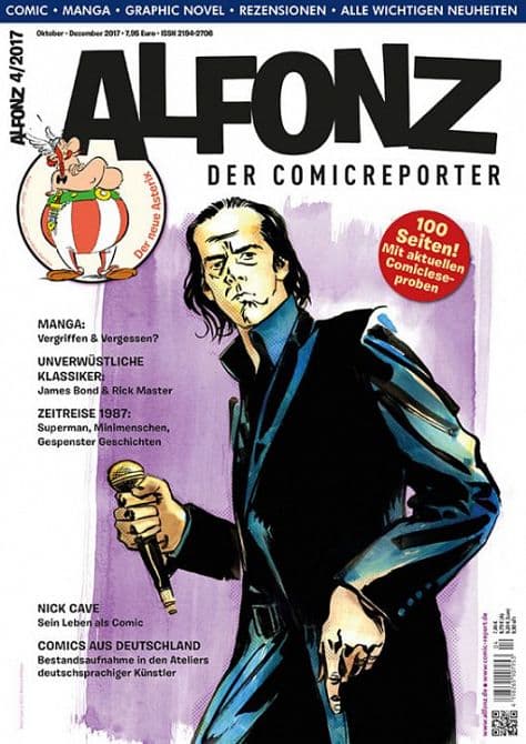 Cover Art for ALFONZ-DER COMICREPORTER