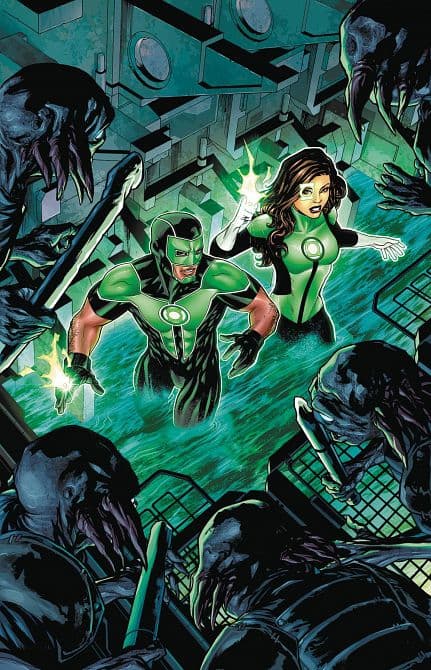 Cover Art for GREEN LANTERNS