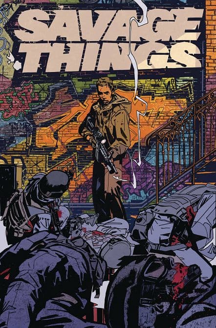 Cover Art for SAVAGE THINGS TP