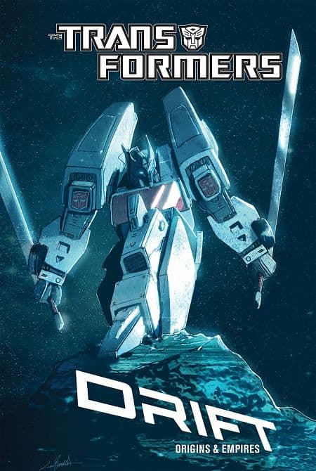 Cover Art for TRANSFORMERS DRIFT ORIGINS & EMPIRES TP