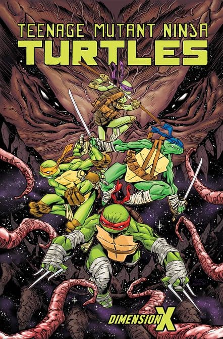 Cover Art for TMNT DIMENSION X TP