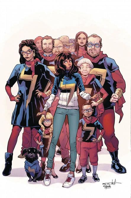 Cover Art for MS MARVEL